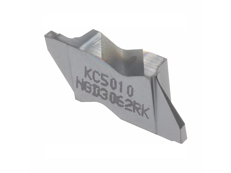 NGD 3062RK KC5010 Carbide Grooving Inserts, 10 PCS, 1818112