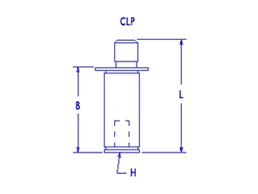 CLP-512T CAM PINS USA MADE (10 PCS)