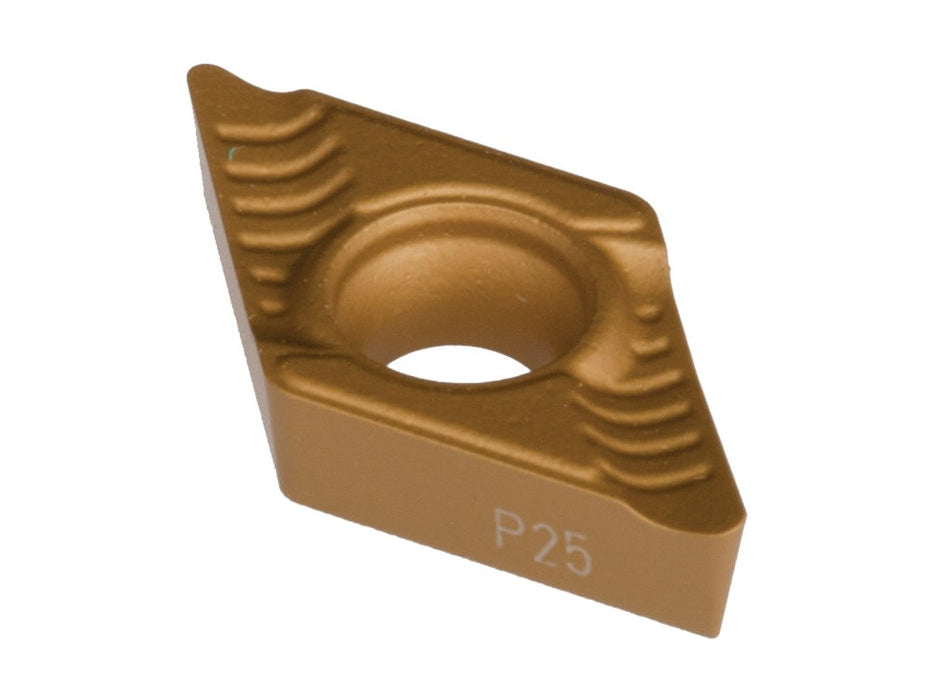 Dorian 70715, DCGT-21.51-UEXR-DPC25UT Carbide Inserts (10 PCS)