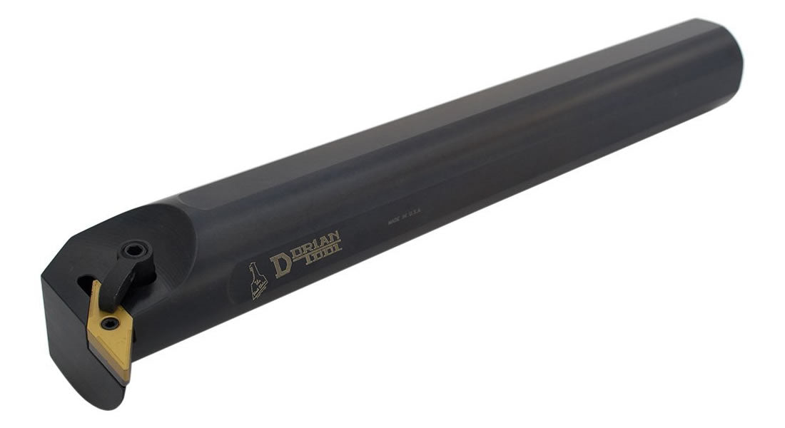 Dorian 55282, S32V-MVUNR-4 Boring Bar for VNM_432 Inserts