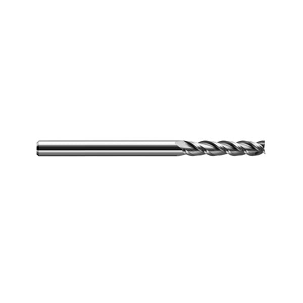 Harvey .062” Diameter, 3-FL SE SQ Uncoated Carbide Endmill, High Helix, 902162