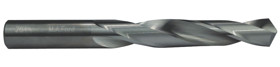 MA Ford 20415400, #23 Twister GP 5X, 118-Deg. Point, Carbide Jobber Drill