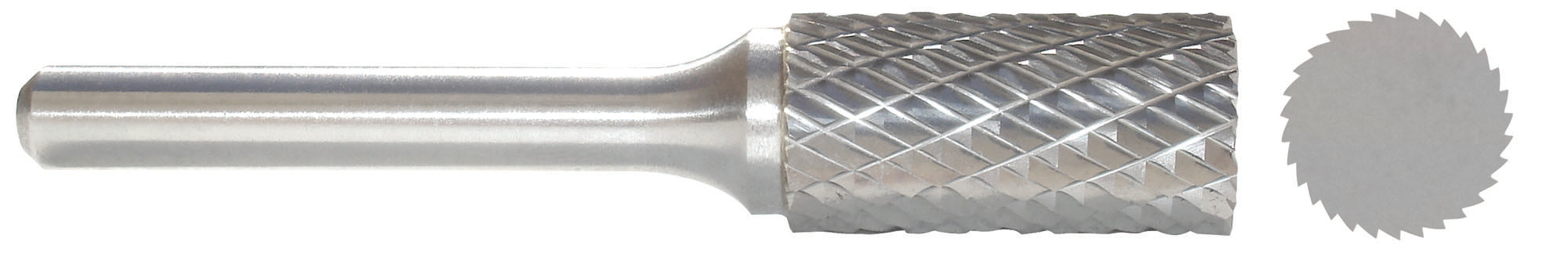 MA Ford 41264, 12mm Cylinder Flat End Cabide Burr SA-5MZ-D Double-cut
