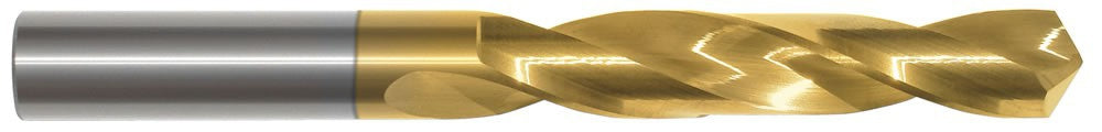 #1 (0.2280) Carbide Twist Drill TiN, MTC-68392