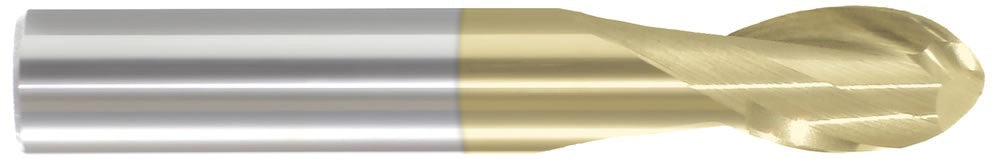 3/64 2FL SE Stub BN TiN Carbide End Mill, MTC-62923