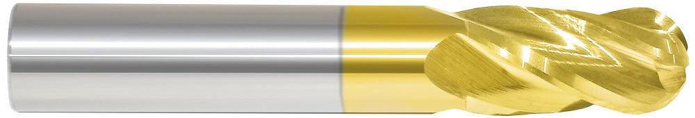 1/64 4FL SE REG BN TiN Carbide End Mill, MTC-63448