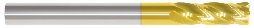 1 4FL SE REG w/.090R TiN Carbide End Mill, MTC-62383