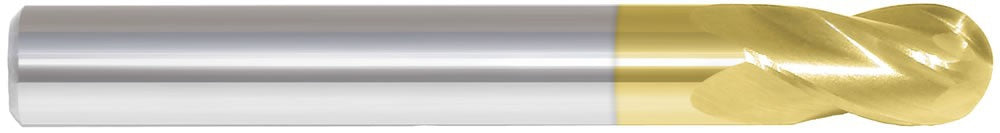 1/2 4FL DE Stub BN TiN Carbide End Mill, MTC-64323
