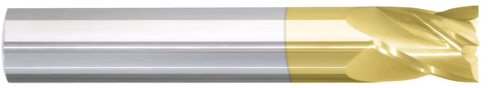 1/8 4FL SE Stub TiN Carbide End Mill, MTC-61115
