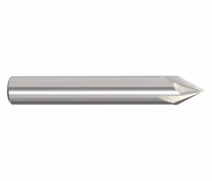 3/8 4FL 60-Deg. Carbide Chamfer Mill, MTC-62513