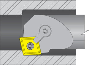Dorian 54997, S32V-MCKNL-4 Boring Bar for CNM_432 Inserts