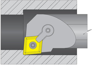 Dorian 55042, S32V-MCLNR-6 Boring Bar for CNM_643 Inserts