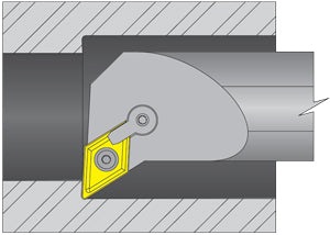 Dorian 55070, S20U-MDUNR-4 Boring Bar for DNM_432 Inserts