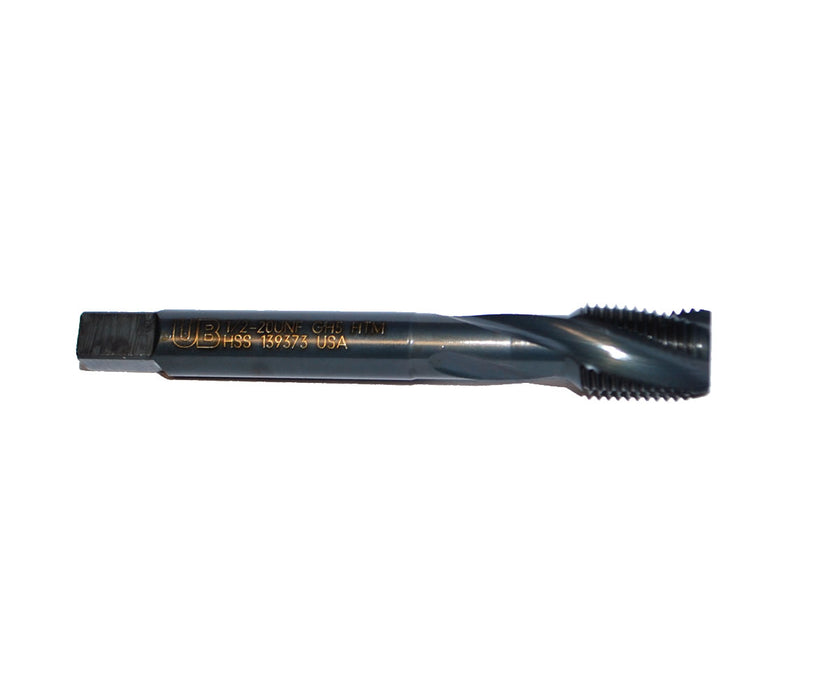 1/2"- 20 3FL H5 Spiral Flute Semi-Bottom Tap HSS S/O Union Butterfield 1713184