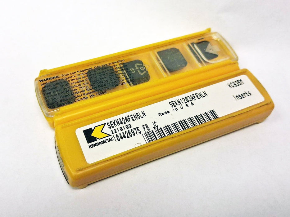 Kennametal SEKN 42AFEN6LN KC935M Carbide Inserts (10 PCS) 2210102 CETS.com