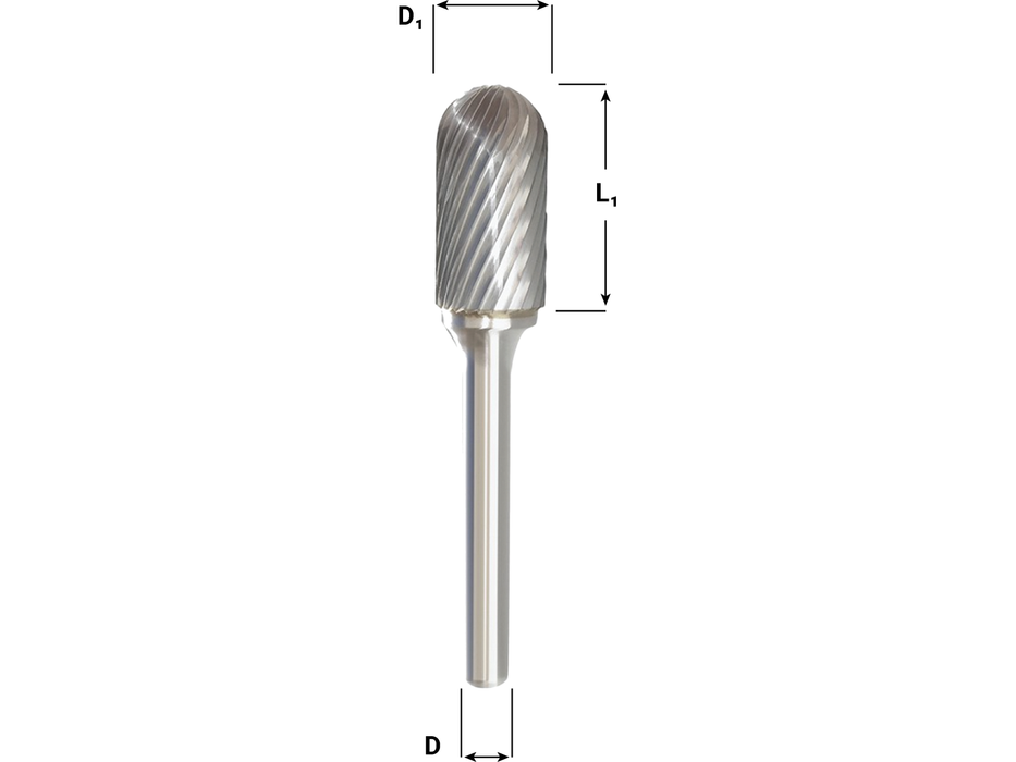 SC-1 Cylinder Radius S/C Carbide Burr, Monster Tool 310-001071C