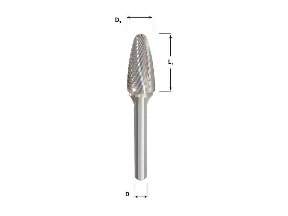 SF-1 Tree S/C Carbide Burr, Monster Tool 310-001117C