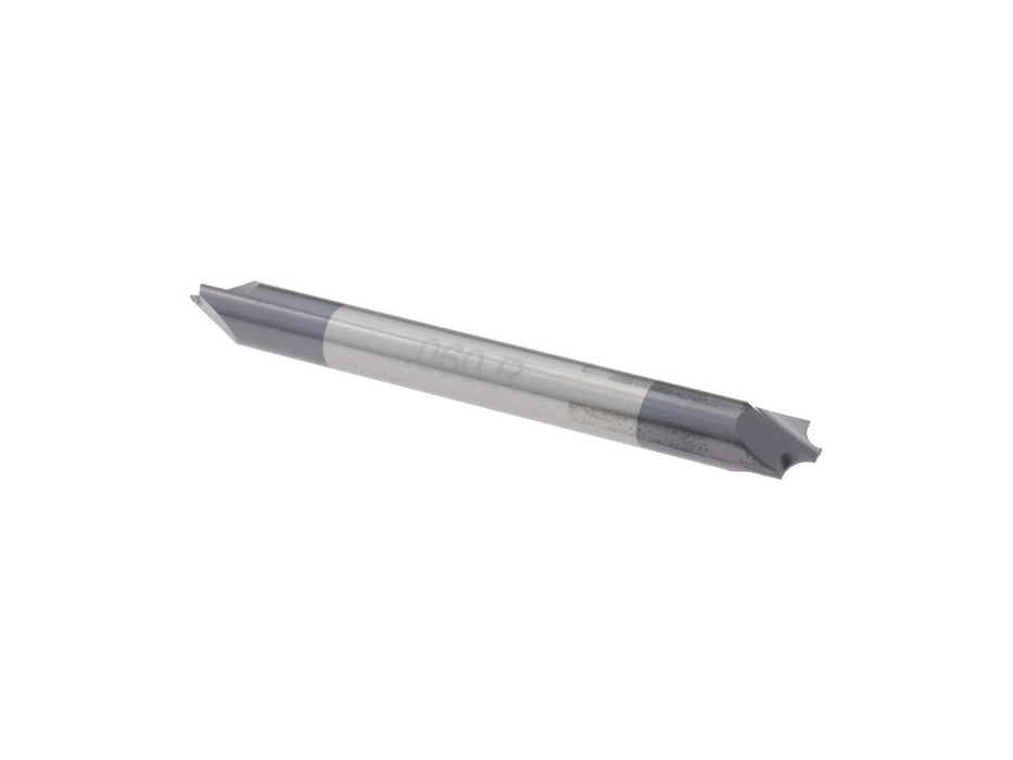 Harvey Tool 3/16" 2-Flute DE 0.06CR Carbide End Mill, ALTiN Coated, 46060-C3