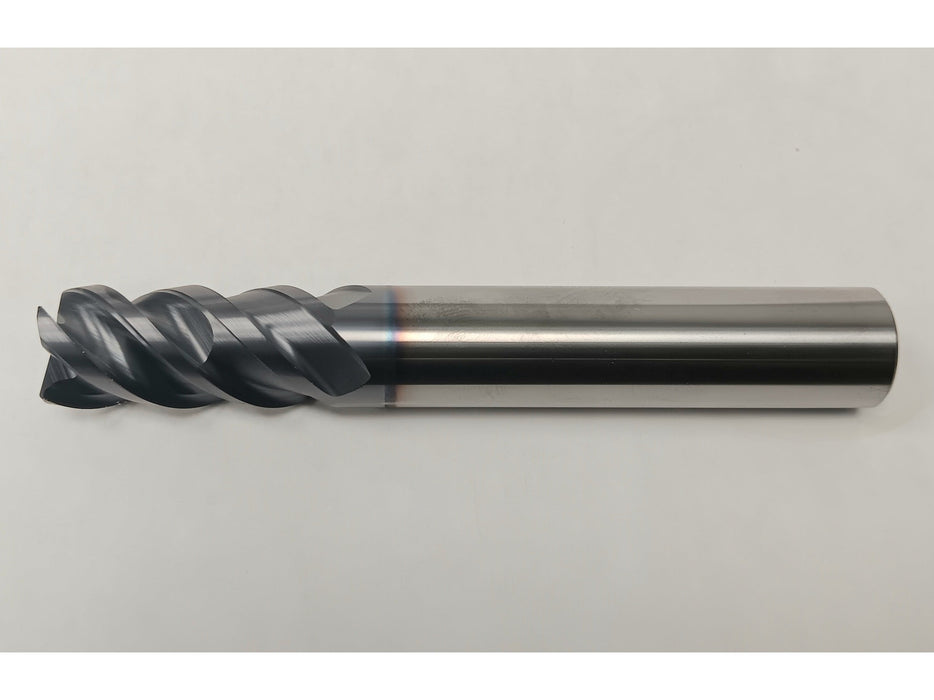 Sandvik 3/4" 4-FL Carbide End Mill, 1-1/2" LOC x 5" OAL, TiAlN Coated, 5739930