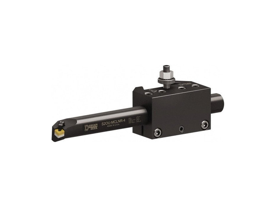 Dorian Tool QITPN-4-DUAL, Boring Bar Holder, 13 to 15" Lathe Swing, 2" OAH, 3-1/2" OAL, 00261