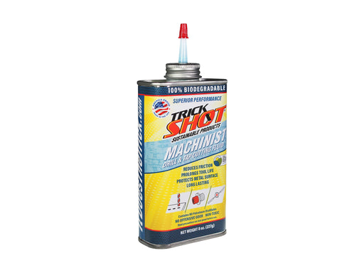 Trick Shot Machinist Drill & Tap Cutting Fluid 8oz Can CETS.com