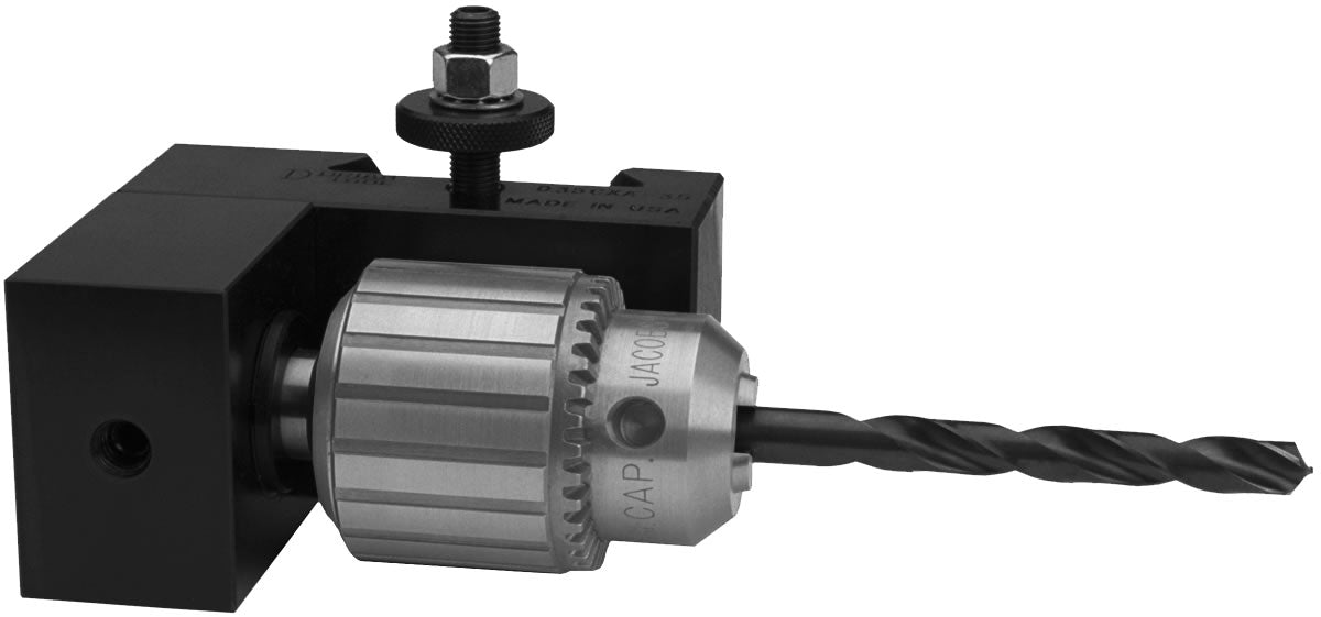 Dorian Tool D30BXA-35, Quick Change Drill Chuck Holder for SDN30BXA Toolposts, 0"-1/2" Tool Capacity