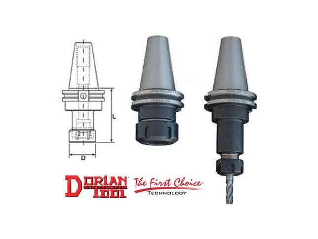 Dorian CAT40 ER16H-4000 ER Collet Holder, 45178