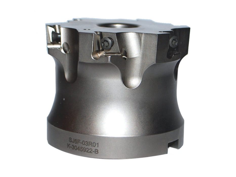 Ingersoll SJ6F-03R01, 3.00" Face Mill for DGE, DGM Inserts, 3026928
