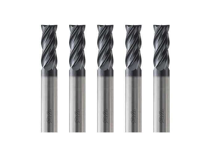 YG1  1/4" 4-Flute Carbide End Mills (5-Pack) G9J48903N-5P