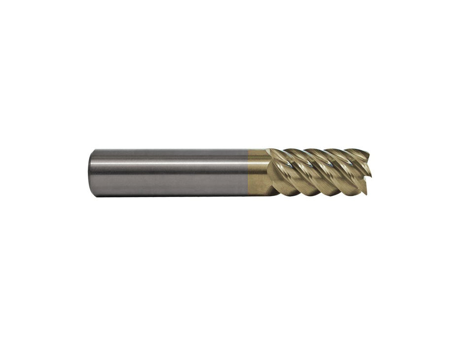 MA Ford 11318750T, 3/16 TuffCut SS, 6FL High Helix TiN, End Mill