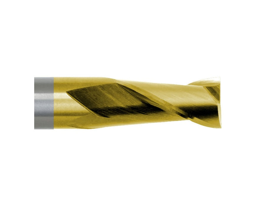 MA Ford 12110000T, 1 TuffCut GP, 2FL TiN Carbide End Mill