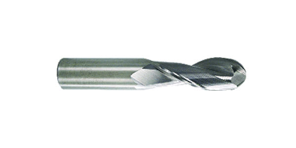 MA Ford 135B50000, 1/2 TuffCut AL, 2FL Ball Al End Mill