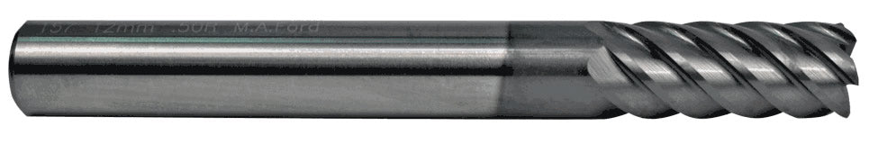 MA Ford 15725002A, 1/4 TuffCut HS, MultiFL AlTiN, 0.020 CR End Mill