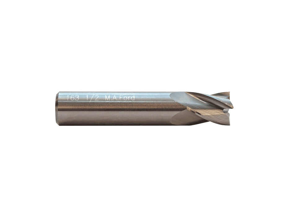 MA Ford 16315750T, 4.0mm TuffCut GP, Stub 4FL TiN Carbide End Mill