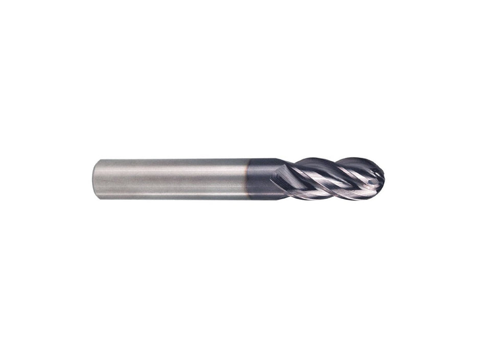 MA Ford 17975020A, 3/4 TuffCut XR 4FL Carbide End Mill, Ball Nose