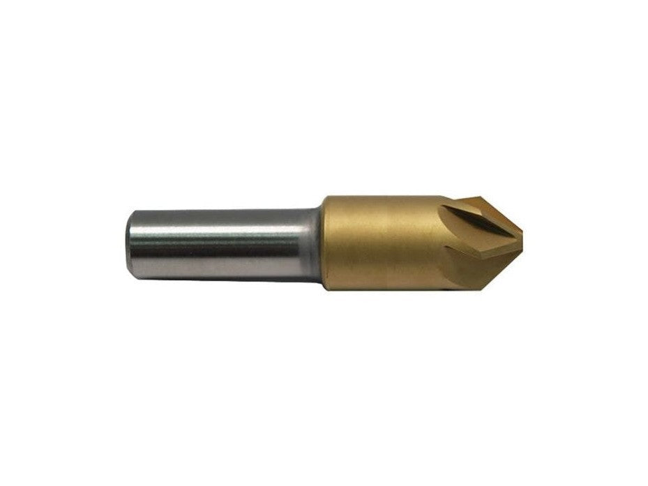 MA Ford 79T012503, 1/8 HSS 6Fl Countersink,90 Deg,TiN Coated
