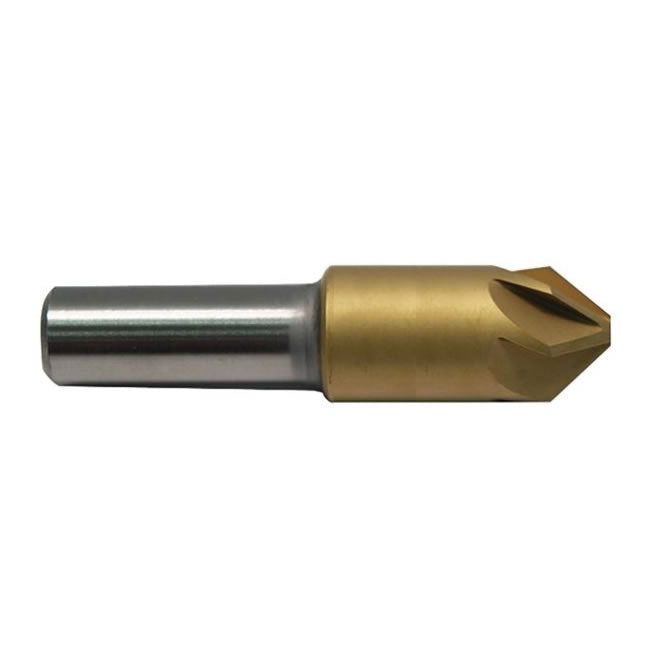 MA Ford 79T050001, 1/2 HSS 6Fl Countersink,60 Deg,TiN Coated