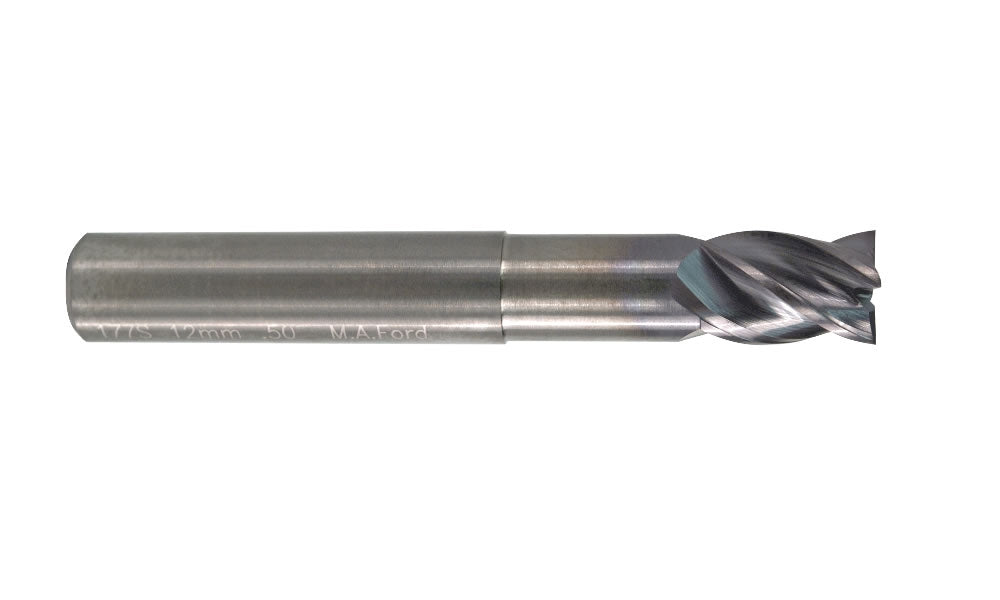 MA Ford 177S3150AW, 8mm TuffCut XR 4FL Stub sq end, WeldonFLat