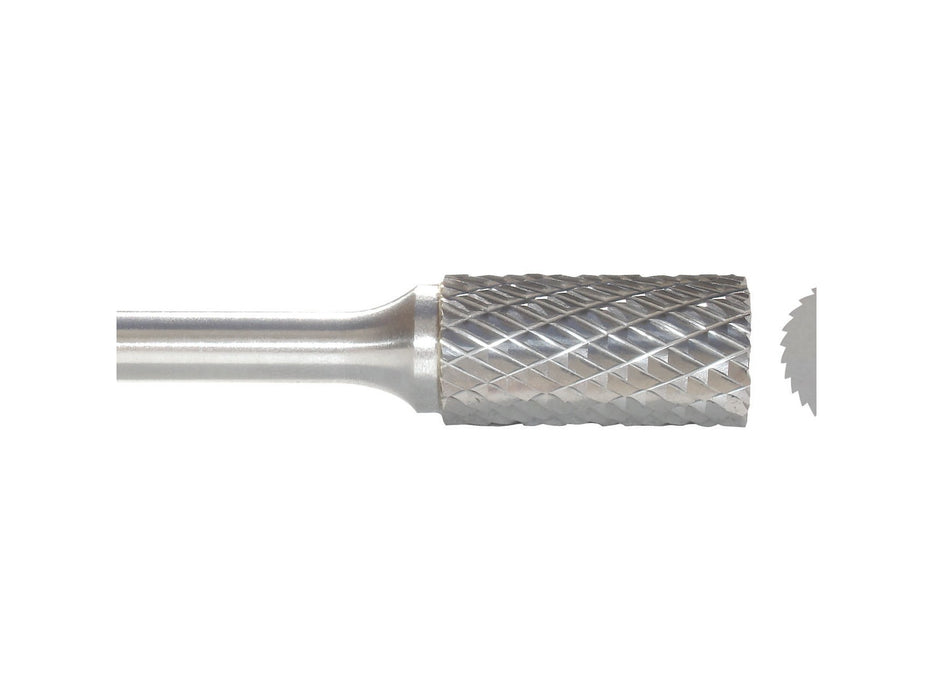 MA Ford 41505, 3/4 Cylinder Flat End Cabide Burr SA-16 Double-cut