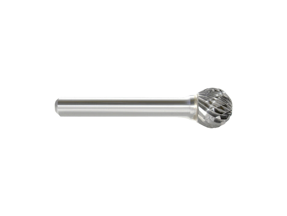 MA Ford 43085, 1/4 Spherical Carbide Burr SD-1, Standard Alt Diamond (Double)