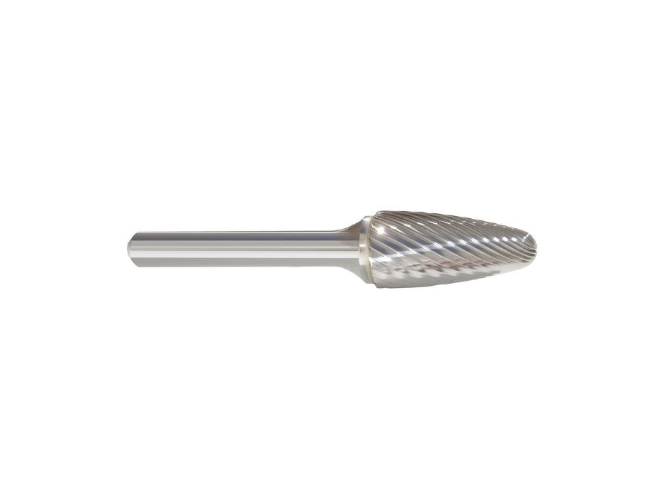 MA Ford 45057, 6mm Tree Shape Radius End Carbide Burr SF-1M-F, Fine