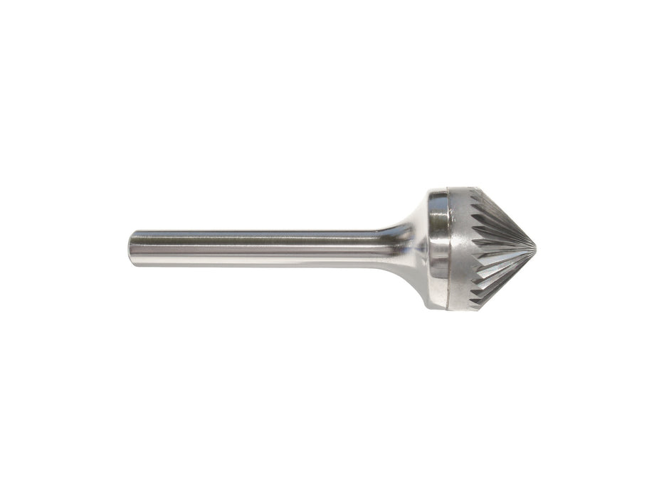 MA Ford 69366, 1/8 90-Deg. Angle Tool Miniature Carbide Burr 90-Deg.SK-42, Standard