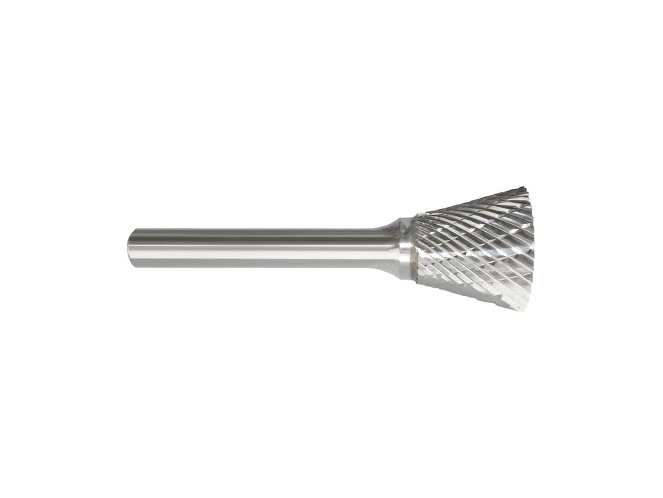 MA Ford 70193, 6.4mm Back Taper Miniature Carbide Burr SN-51M-D Double-cut