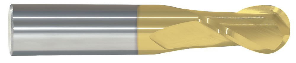 11mm 2FL SE REG BN (25mm LOC) TiN Carbide End Mill, MTC-63272