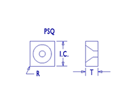 PSQ-4 SHIM SEATS USA MADE (10 PCS)