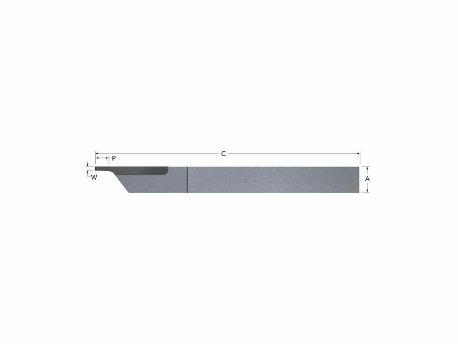 Micro 100 Brazed Carbide Cutoff Blade, RC-500120