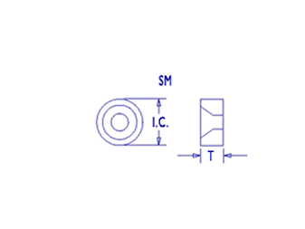 SM-404 SHIM SEATS USA MADE (10 PCS)