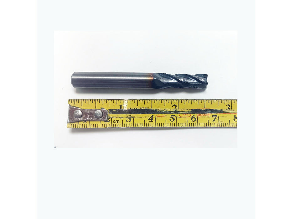 Kennametal 9/32" 4-Flute SQ Carbide End Mill, TiALN Coated, 1562642