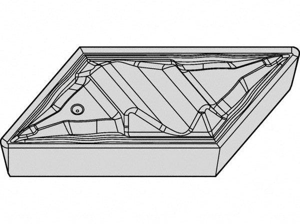 NPGR 51LFP KCP25 Carbide Profiling Inserts, (10 PCS) 5324774