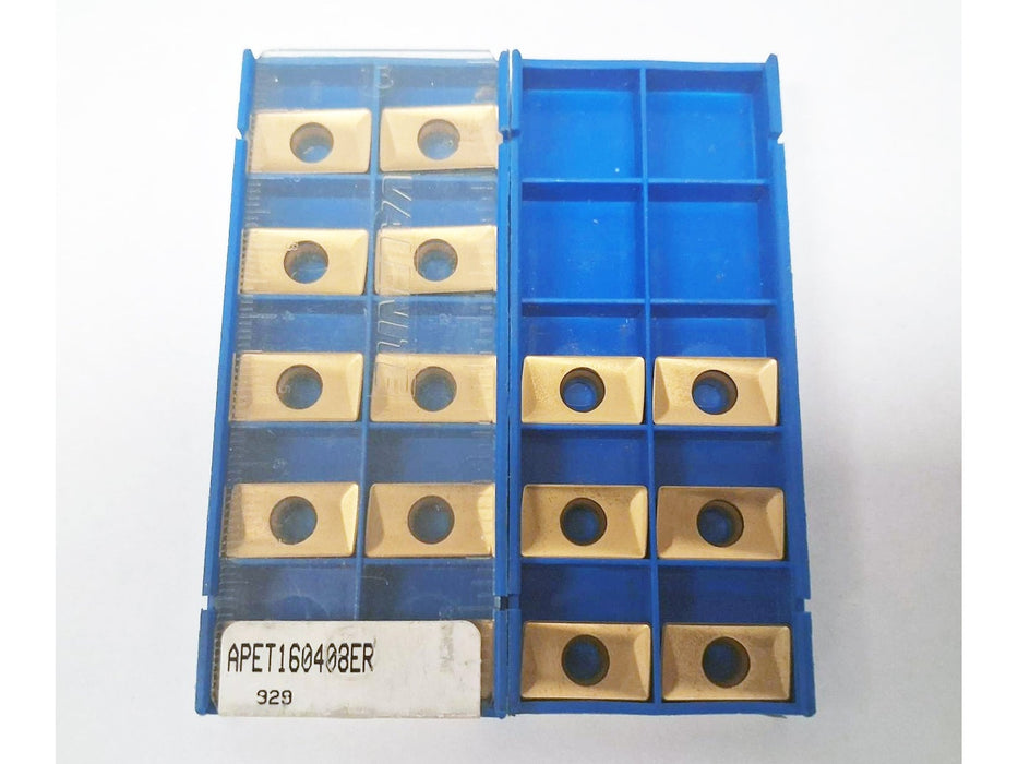 Valenite APET 160408ER 929 Carbide Inserts (16 PCS) One Full Box, 1 Partial Box CETS.com